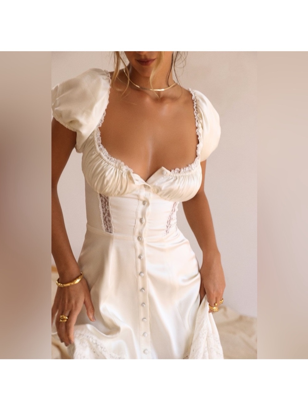House of CB Eviana Silk Dress - Picture 3 of 6